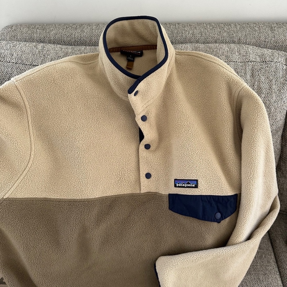 PATAGONIA SYNCHILLA FLEECE jacket- Mens Sz Large